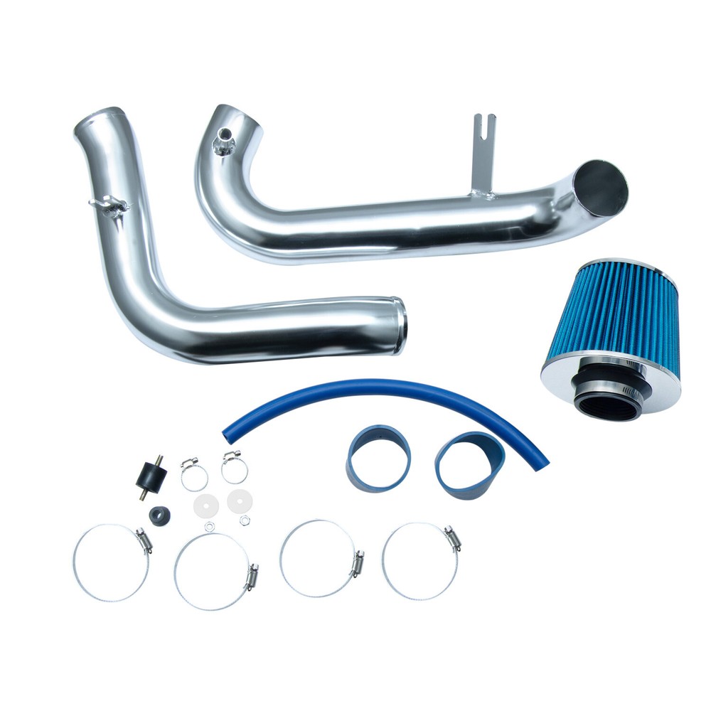 Cold Air Intake System & BLUE Air Filter For Honda Civic 1.7L L4 MT 2001-2005 02