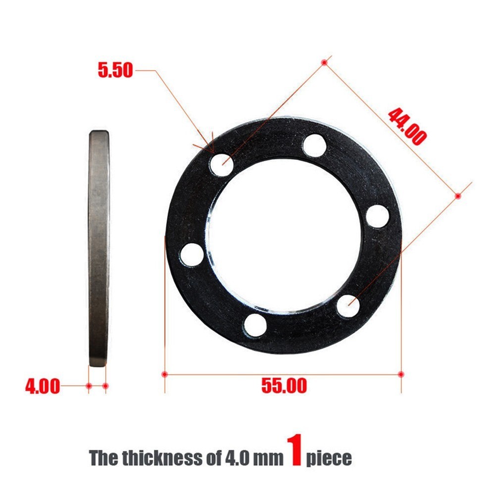 Easy to Install Disc Washer Spacer for E Bike and Electric Scooter Brakes