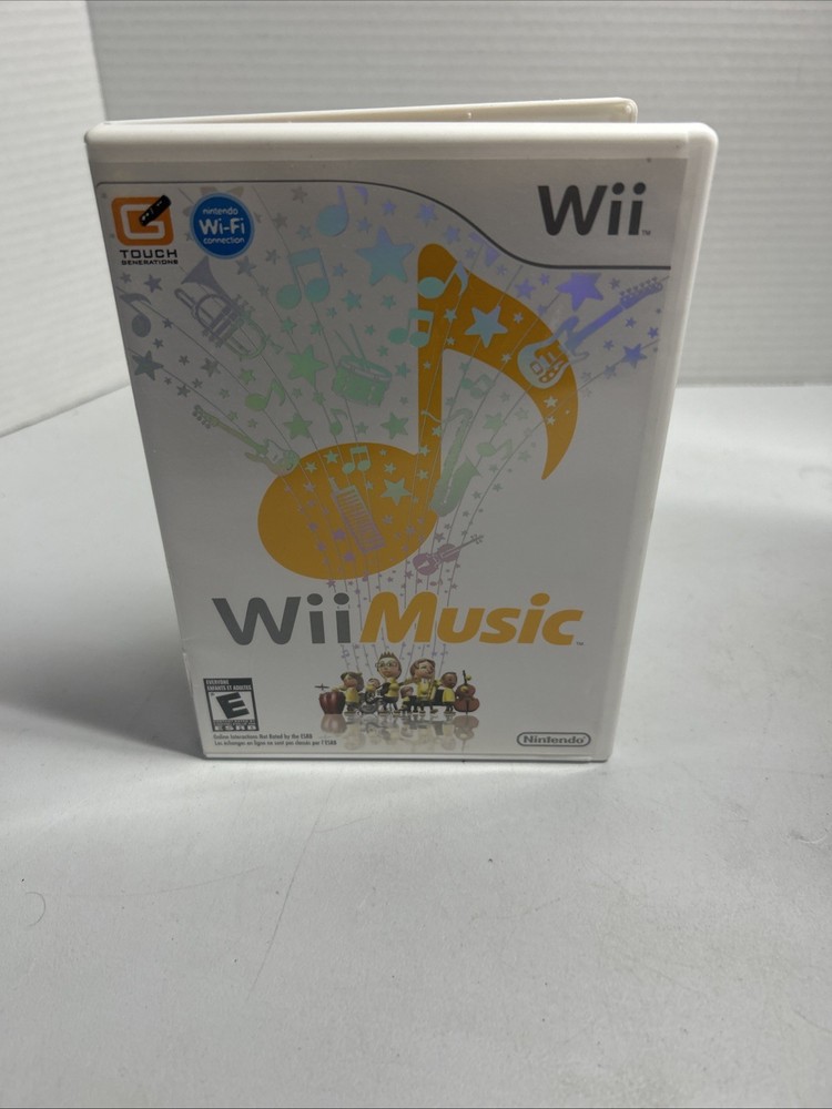 Wii Music Nintendo Wii COMPLETE CIB TESTED AND WORKS