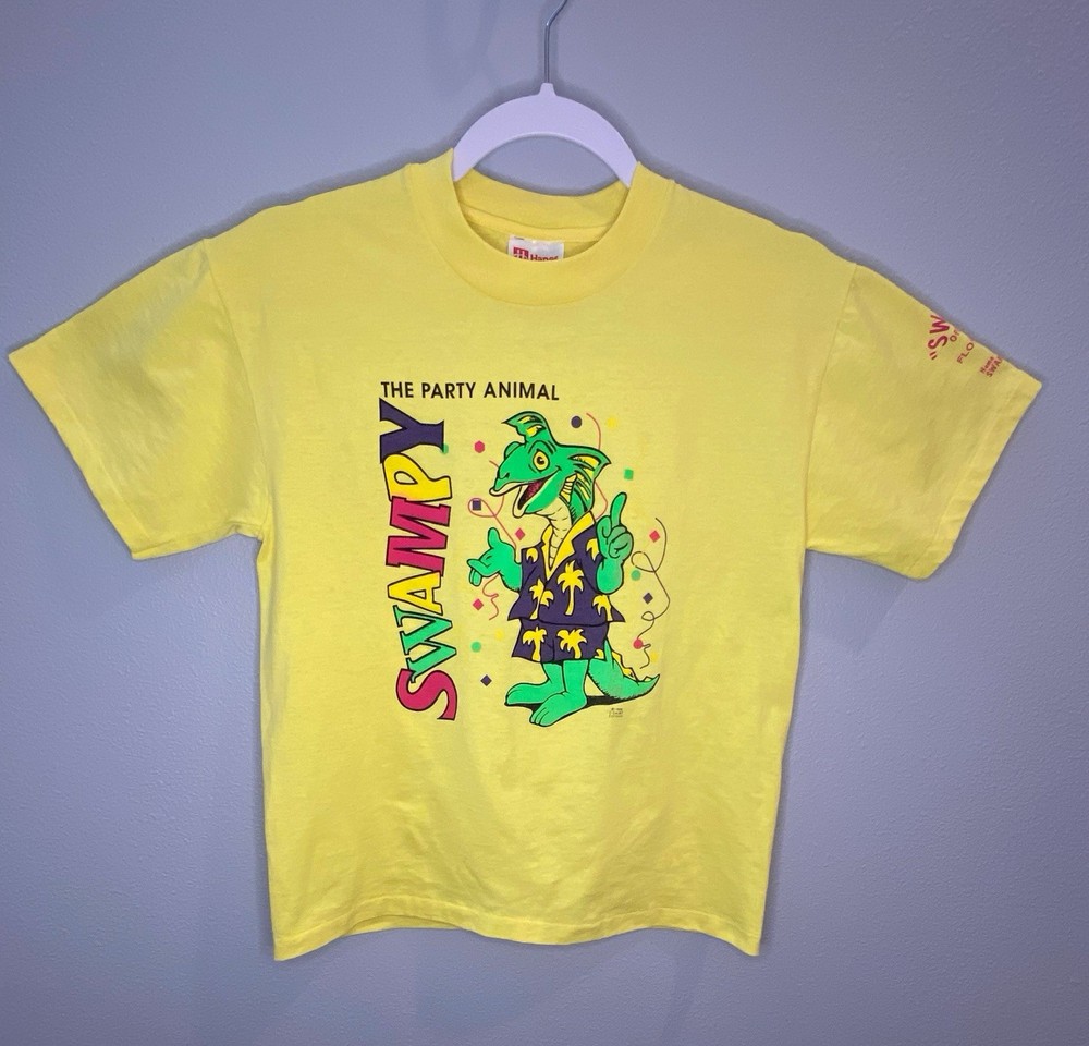 Vintage “Swampy” FL Sports Park-Short Sleeve T-shirt Youth Boys Size L (14/16)