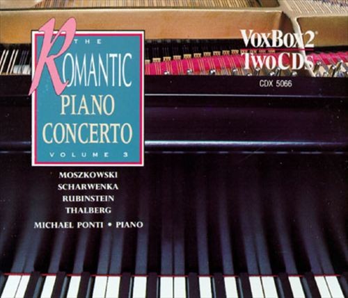 Michael Ponti Romantic Piano Concerto, Vol. 3 New Cd