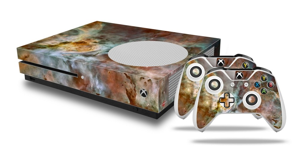Skin for XBOX One S Console Controller Hubble Images - Carina Nebula Vinyl Decal