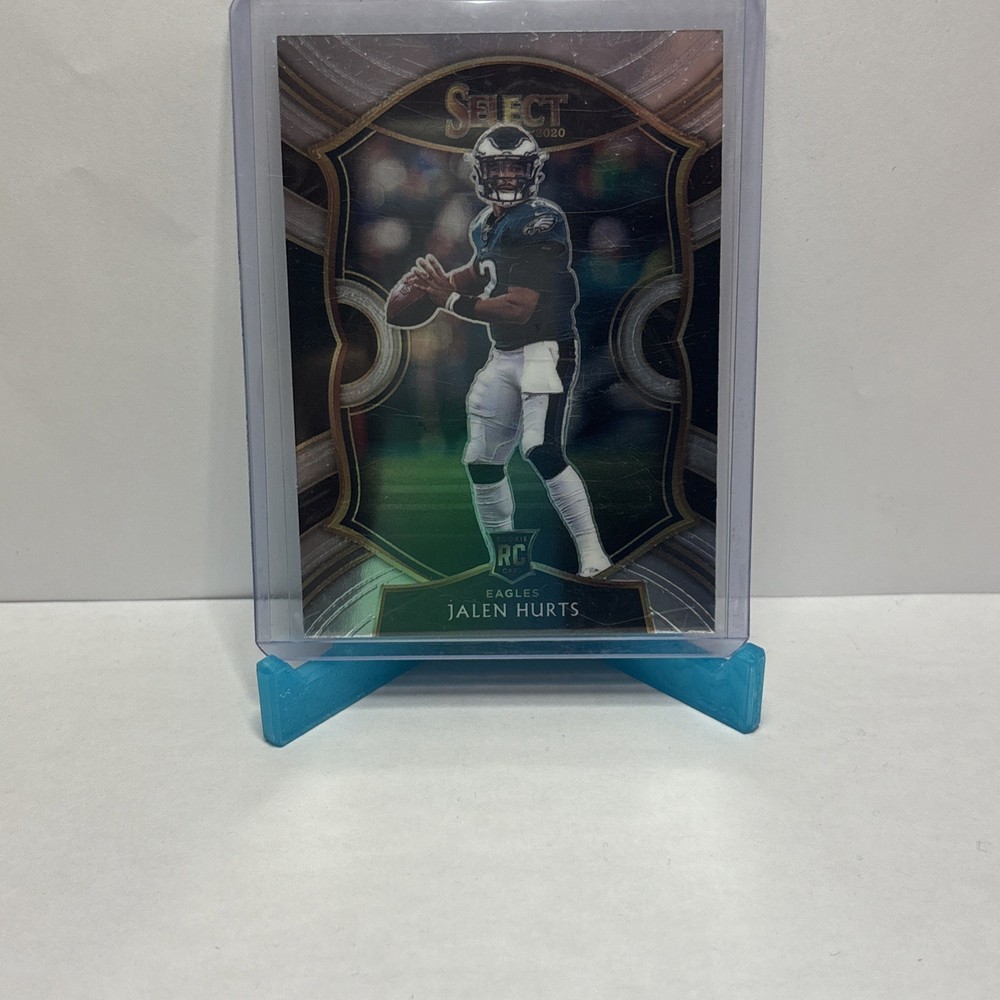 2020 Panini Select - Concourse Jalen Hurts #50 Silver Prizm (RC)