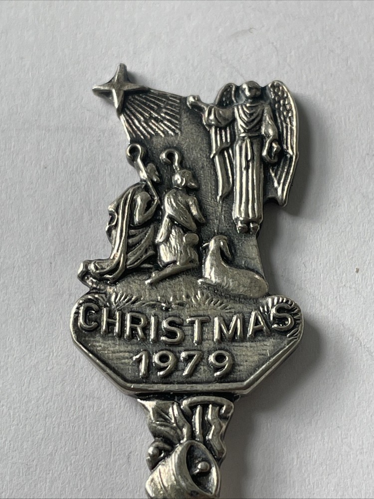 Christmas 1979 Vintage Souvenir Spoon Collectible