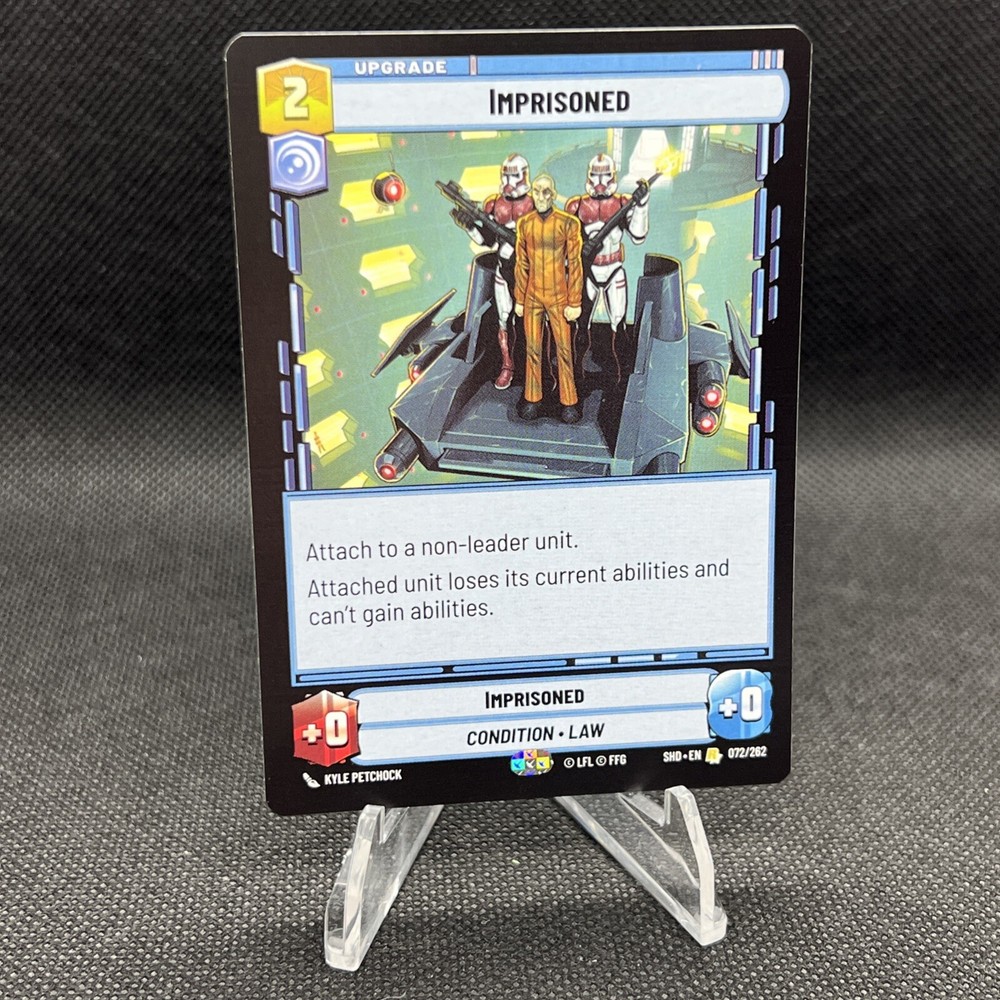 Imprisoned (072/262) - Star Wars Unlimited SHD - [RARE]