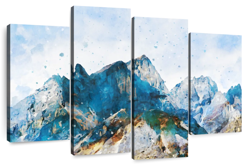 Mountain Scene Wall Art