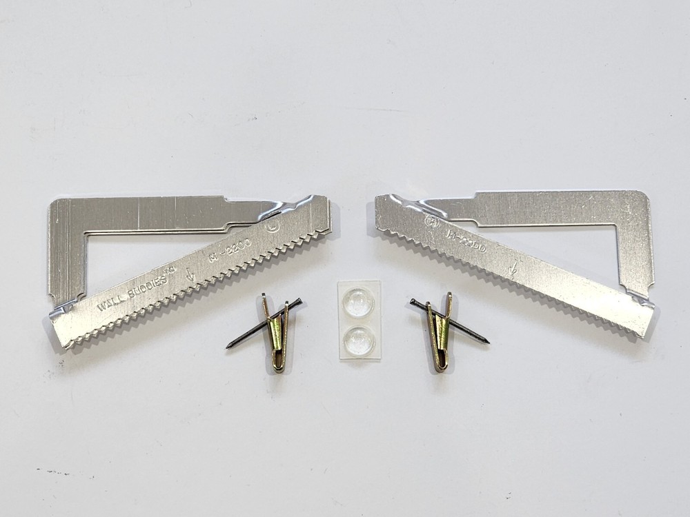 WallBuddies™, Metal Picture Frame Hanging Systerm, Self Leveling, 1 Pack