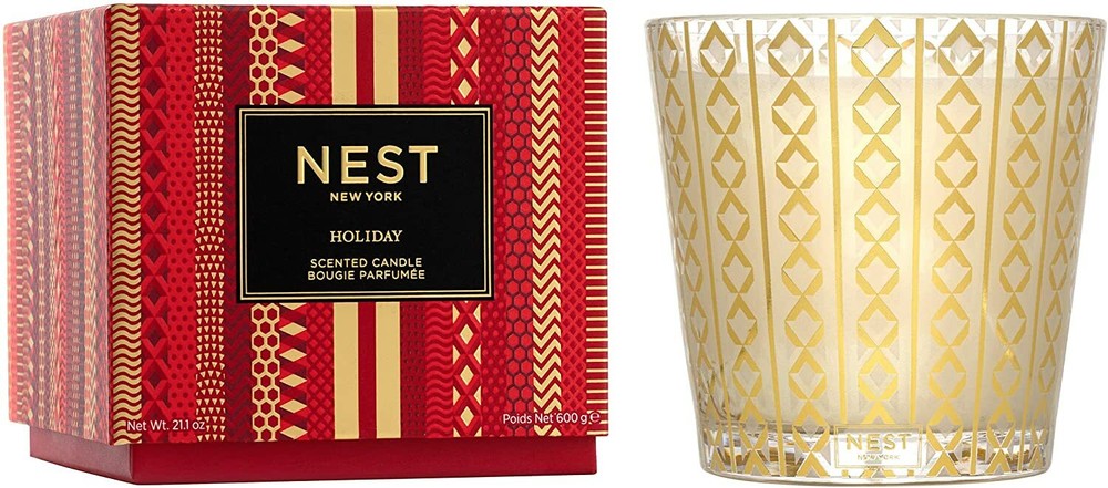 NEST Fragrances 3-Wick Candle- Holiday , 21.2 oz