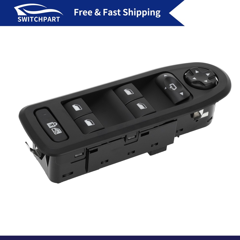 Front Left Driver Side Power Window Switch for Citroen C5 III RD for Peugeot