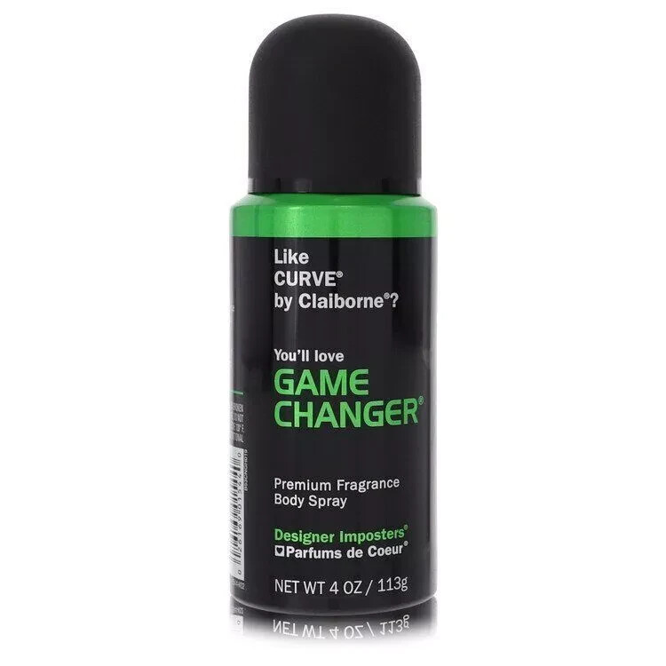 Game Changer Body Spray 4oz by Designer Imposters for Men Parfums De Coeur NIB