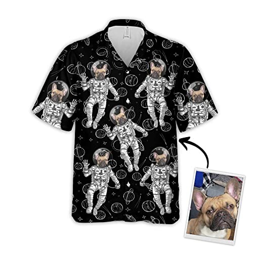 Personalized Photo Aloha Shirt Custom Picture Summer Beach Vacation Gift