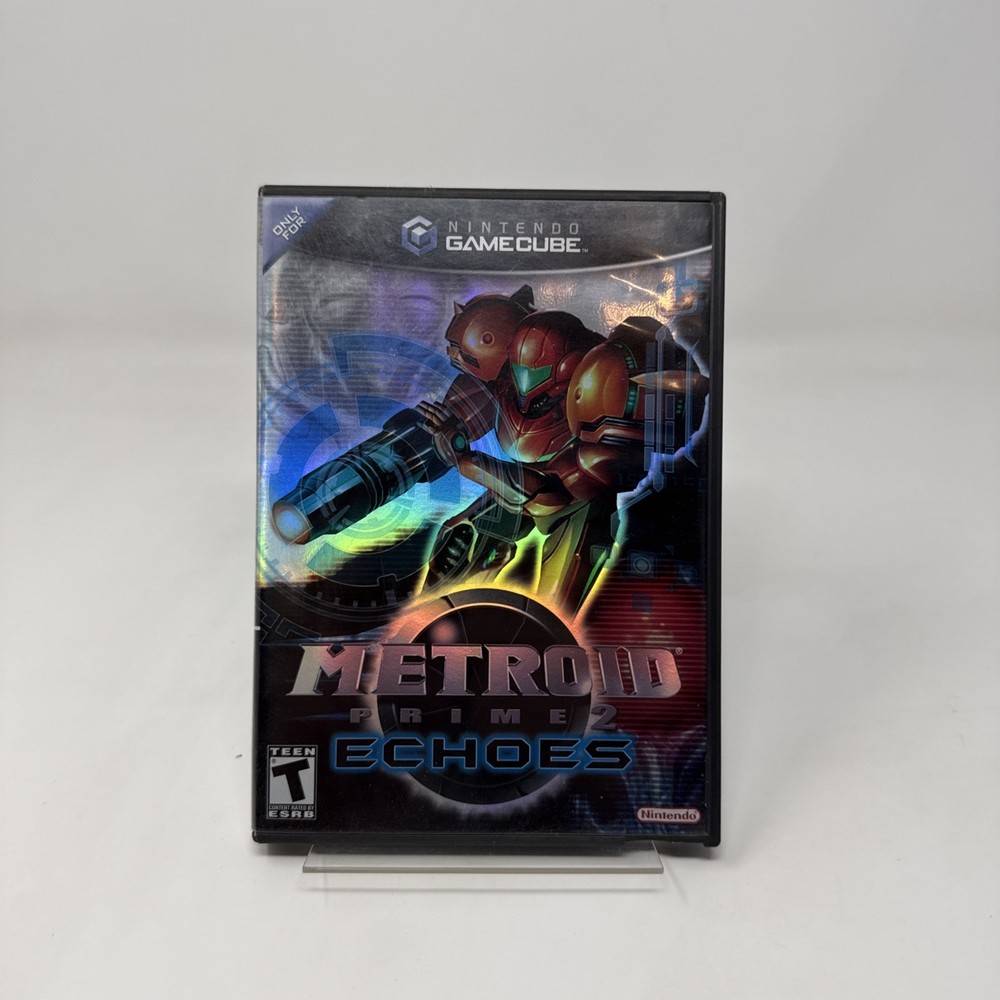 Metroid Prime 2: Echoes GameCube Video Game Complete In Box With Manual CIB