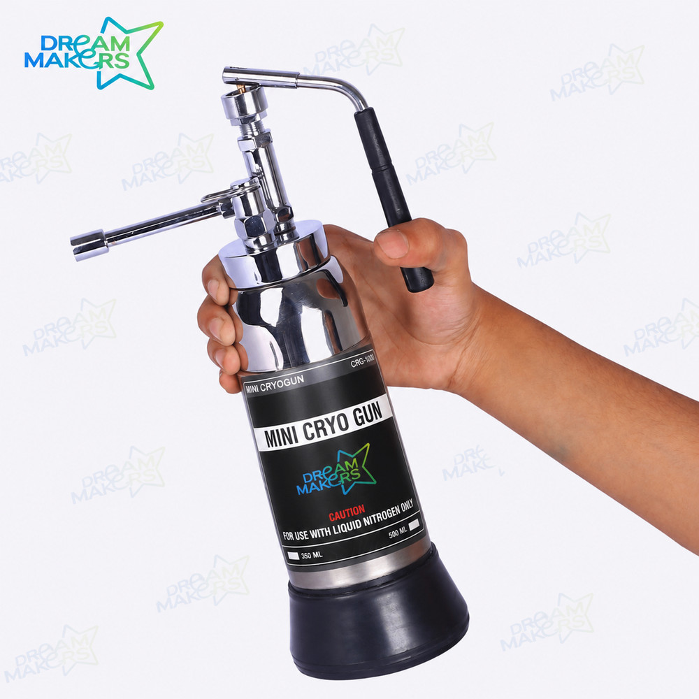 US Professional Mini 350ML Cryo Can For Dermatology Cryo Liquid Nitrogen Sprayer