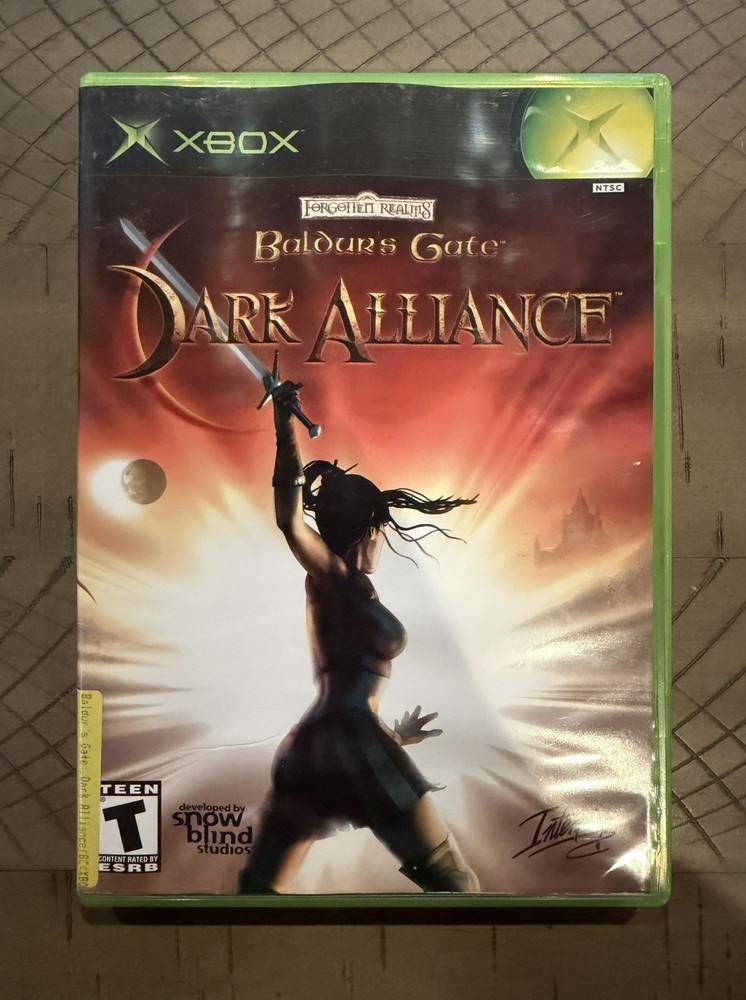 Baldur's Gate: Dark Alliance; CIB (Microsoft Xbox, 2002)