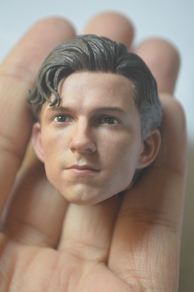 1/6 Tom Holland Head Sculpt 2.0 For Spider-Man No Way Home Phicen Hot Toys JO