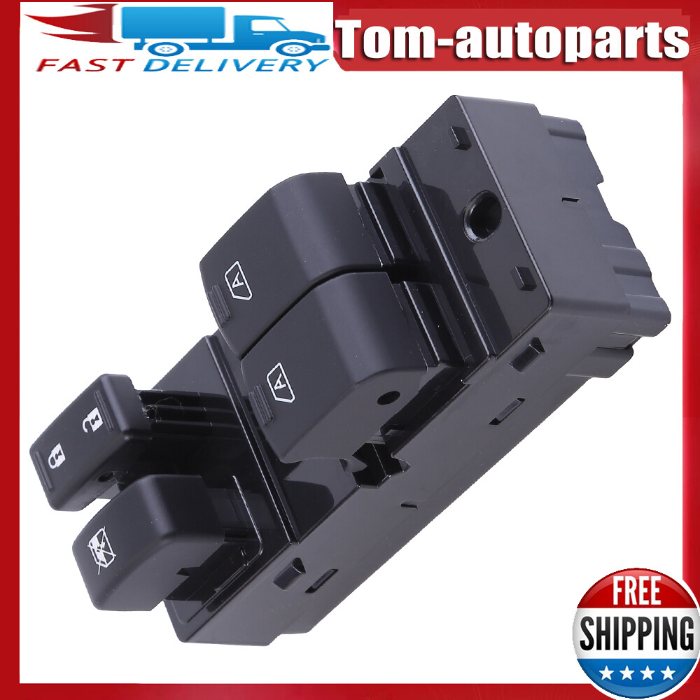 Window Switch For 2008-2013 Infiniti G37 Front Left Power Coupe Black 25401JL44A