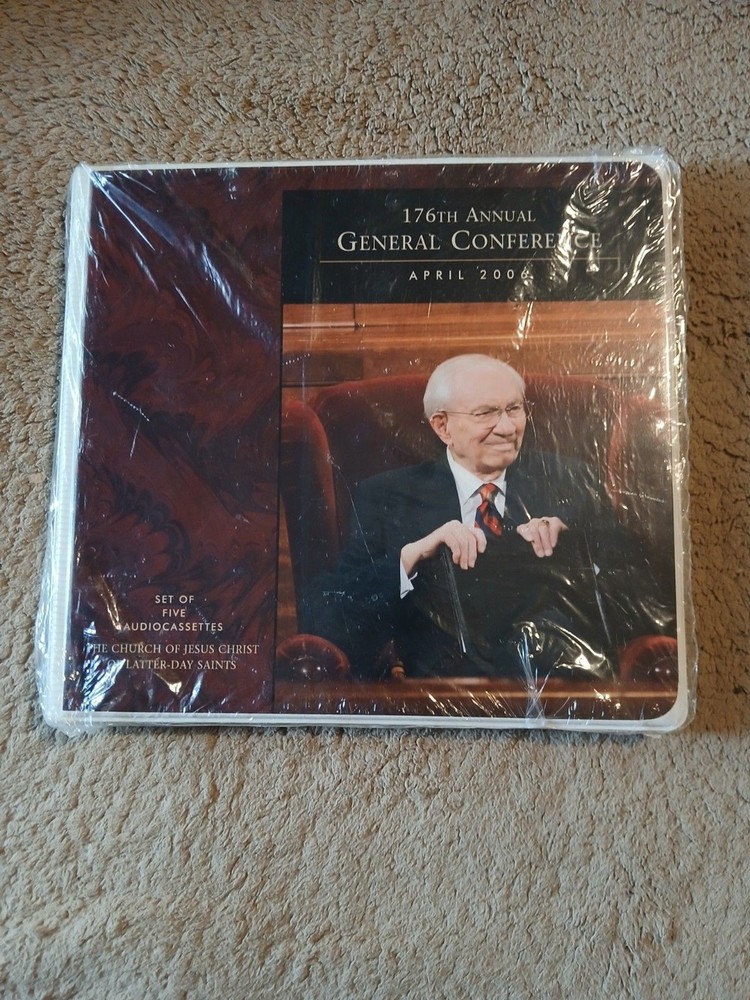 LDS 176th Annual General Conference April 2006 Audio Cassette Set of 5