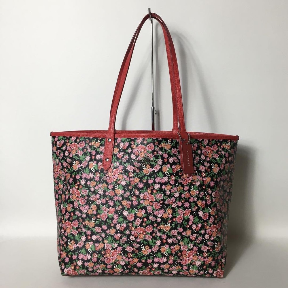 Coach Tote Bag PVC Multicolor Authentic G08081165