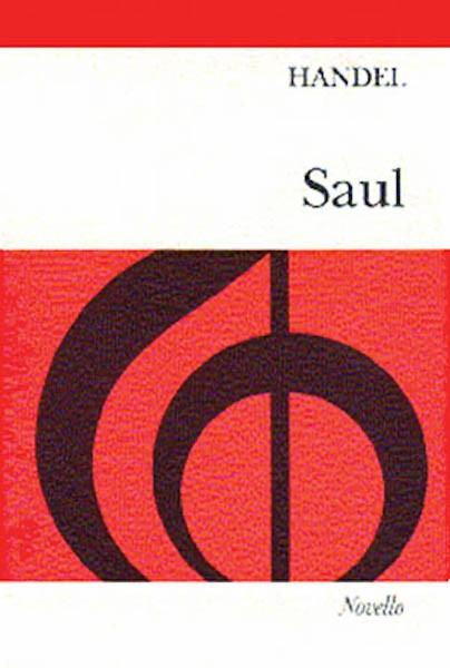 Handel Saul Vocal Score for SATB Choral Piano Classical Sheet Music Novello Book