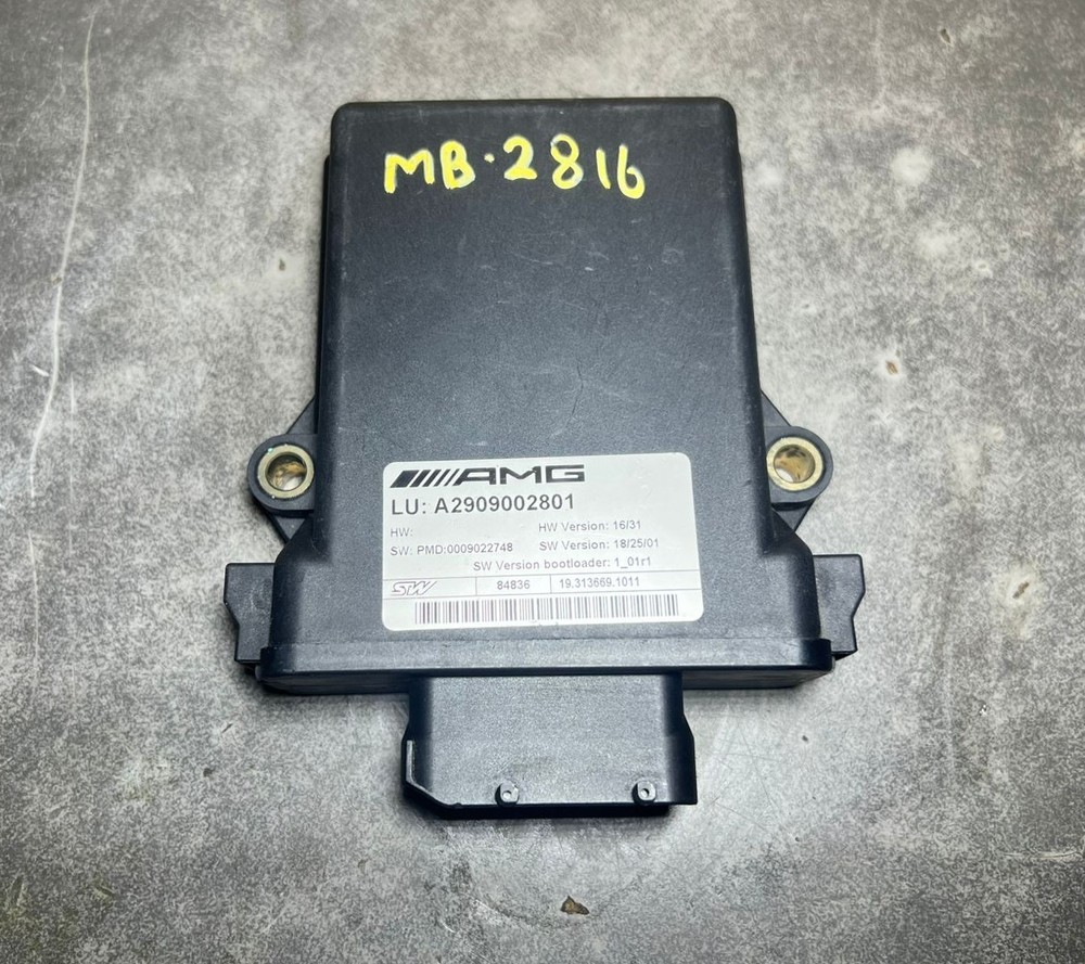 15-20 Mercedes W205 C63 AMG Differential Lock Control Module A290 9002801 OEM