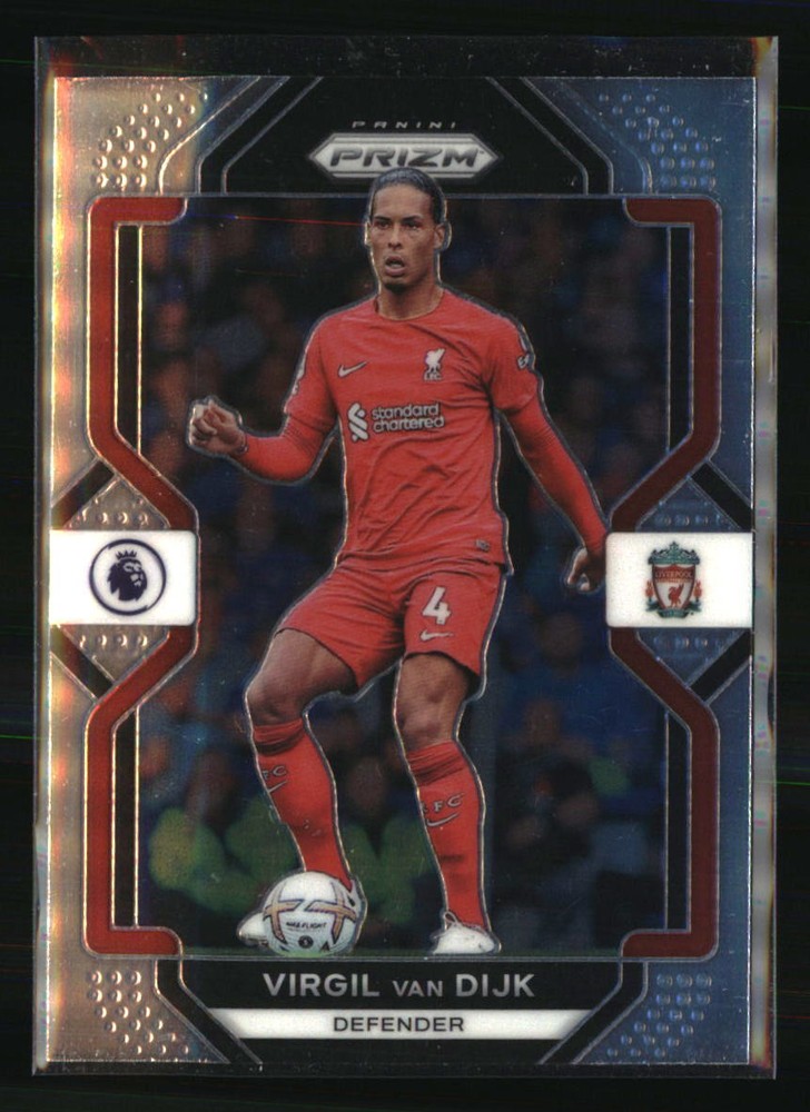 Virgil van Dijk 2022-23 Panini Prizm Premier League #190 SOCCER Card