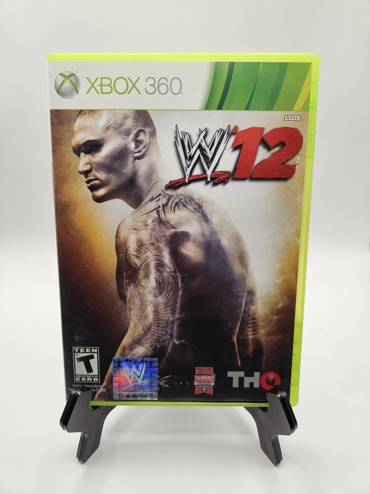 WWE '12 - Xbox 360 - (CIB, Tested and Working)