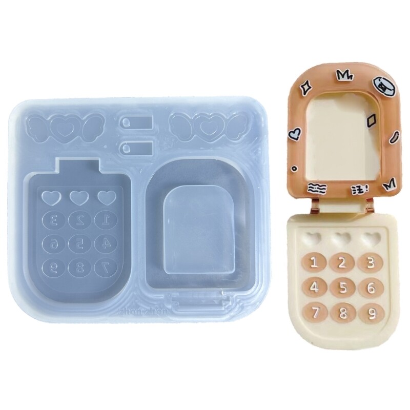 Phone Quicksand Mould Silicone Mold DIY Jewelry Making Mold Epoxy Resin Mould