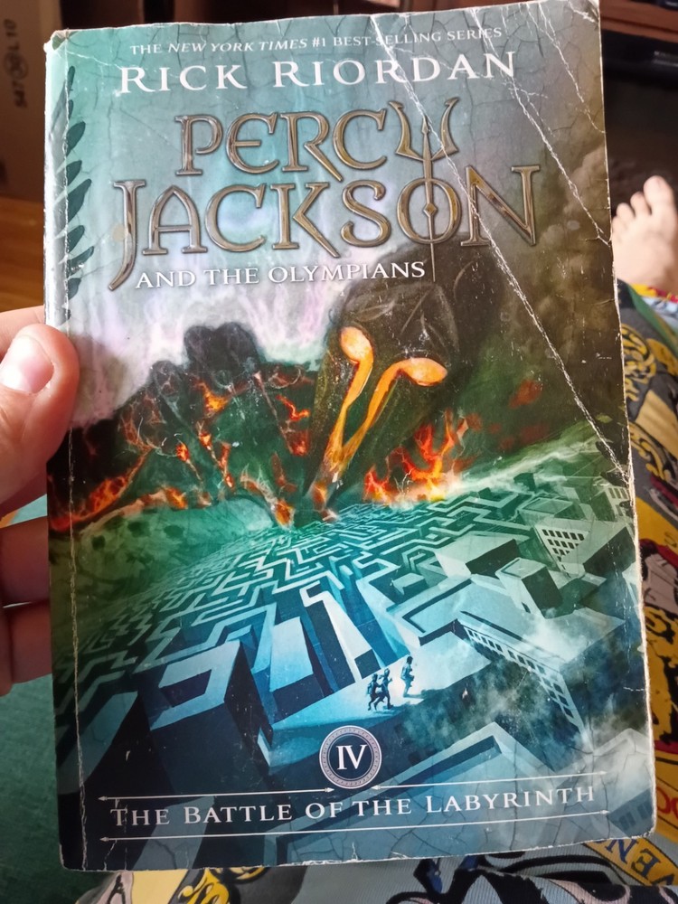 Percy Jackson and the Olympians, Book Four: the Battle of the Labyrinth by Rick