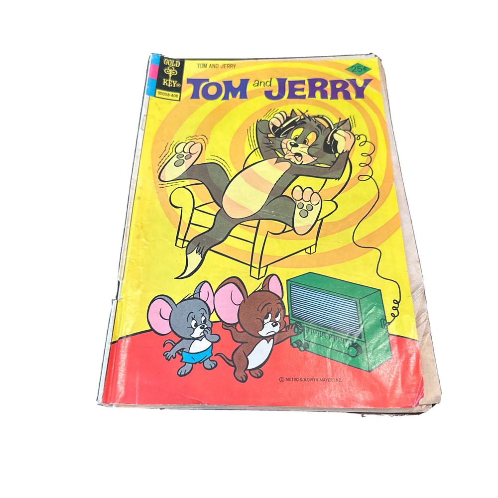 Tom And Jerry Gold Key Comics 1972 Vintage