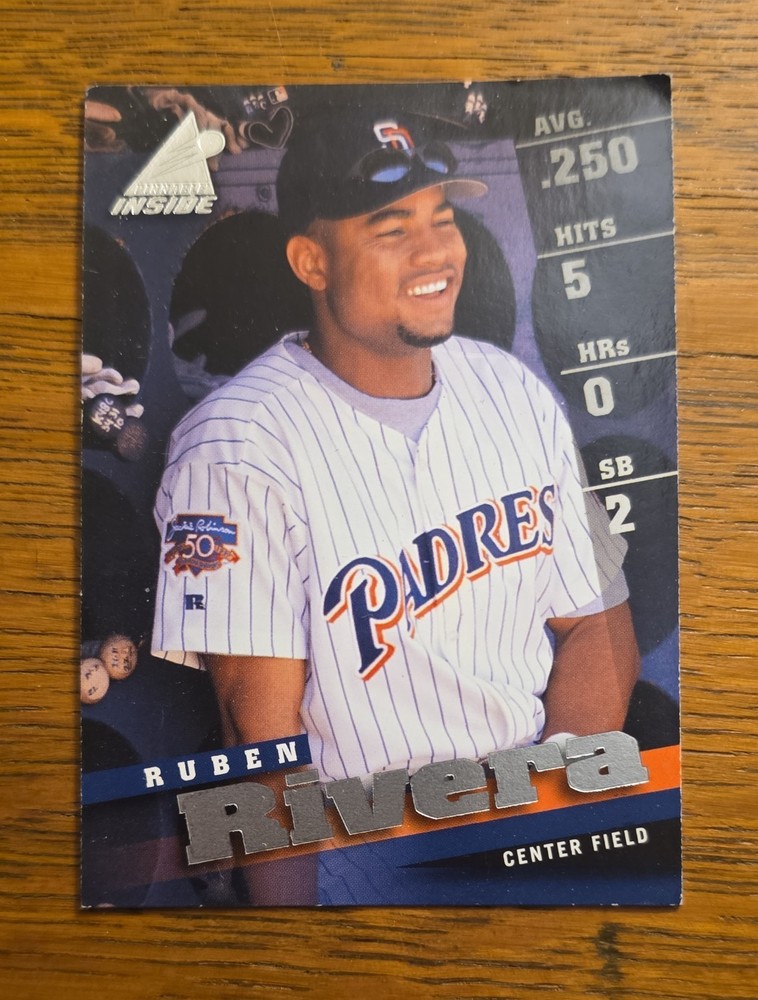 1998 Pinnacle Inside - Ruben Rivera #74