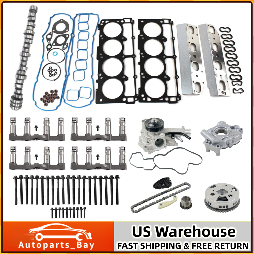 MDS Camshaft Lifters Head Gaskets Kit for 09-19 Dodge Ram 1500 5.7L HEMI V8 Engine