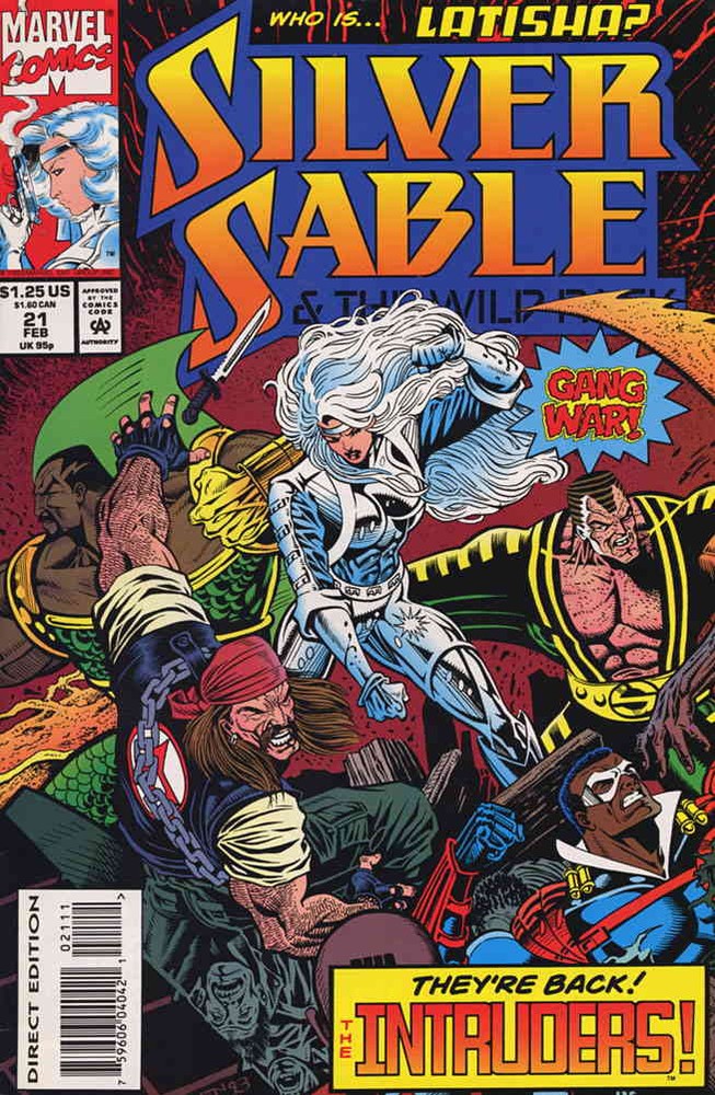 Silver Sable #21 VF; Marvel | Sandman - we combine shipping