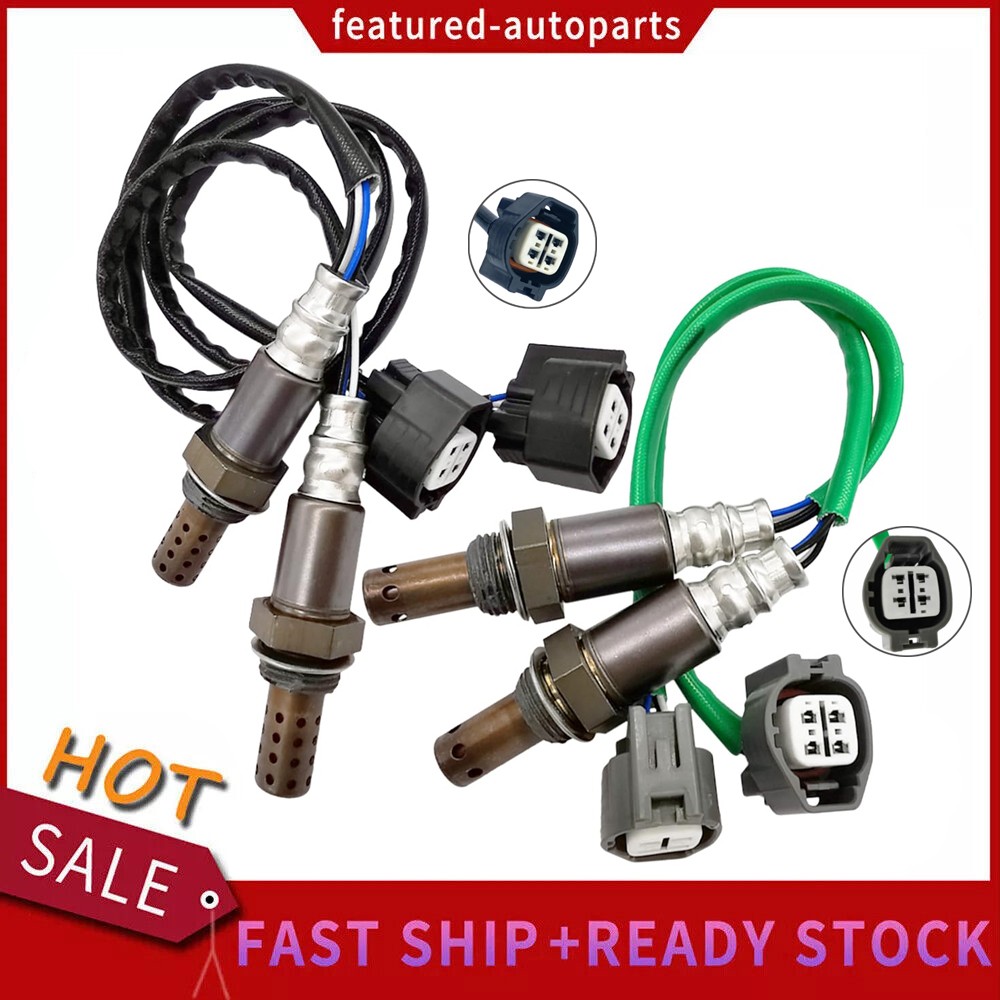 4Pcs Up&Downstream Oxygen Sensor For Jaguar XF XJ8 XKR 2006-09 S-Type XK 2007-09