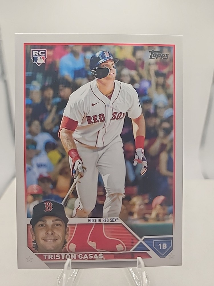 2023 Topps Series 1 #92 Triston Casas (RC) Boston Red Sox LOT OF 2!!