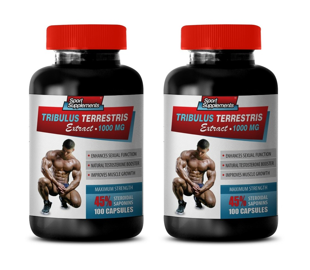 increase muscle size - TRIBULUS TERRESTRIS 45% - natural testosterone 2B