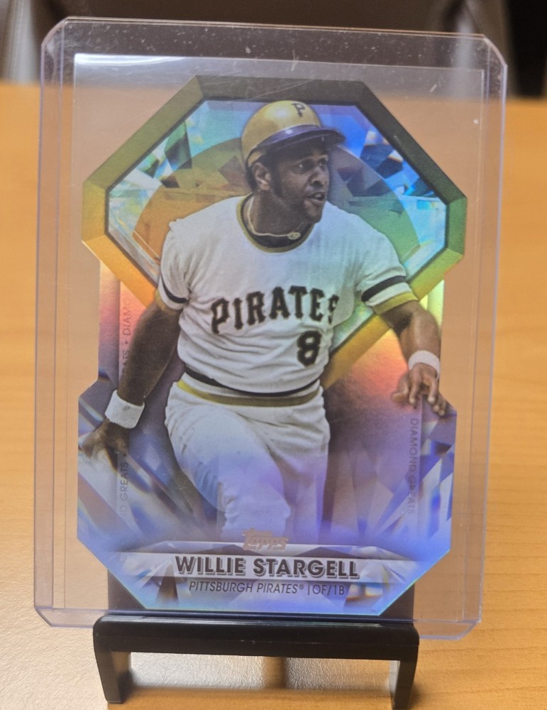 2022 Topps Series 2 Diamond Greats Die-Cut Willie Stargell #DGDC-43 Card