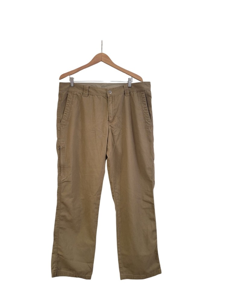 Columbia Omni Shield Mens Beige Cargo Pants 38 X 30 Hiking