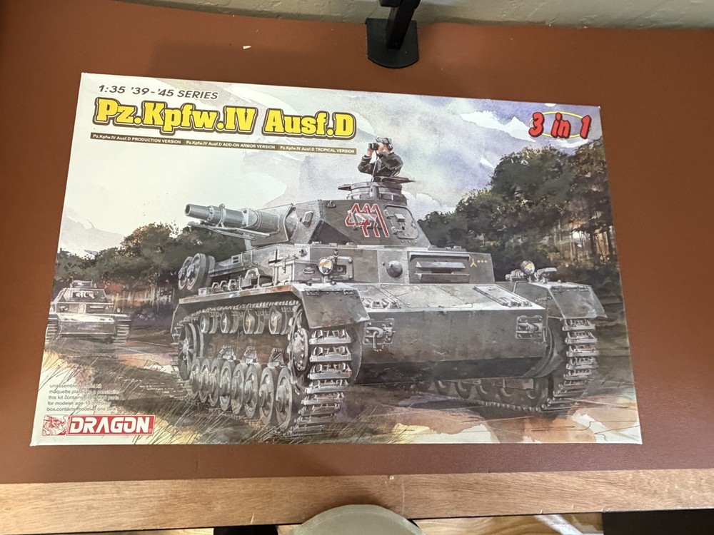 Dragon 6265 Pz.Kpfw.IV Ausf.D 1:35 '39-'45 Series kit 6571