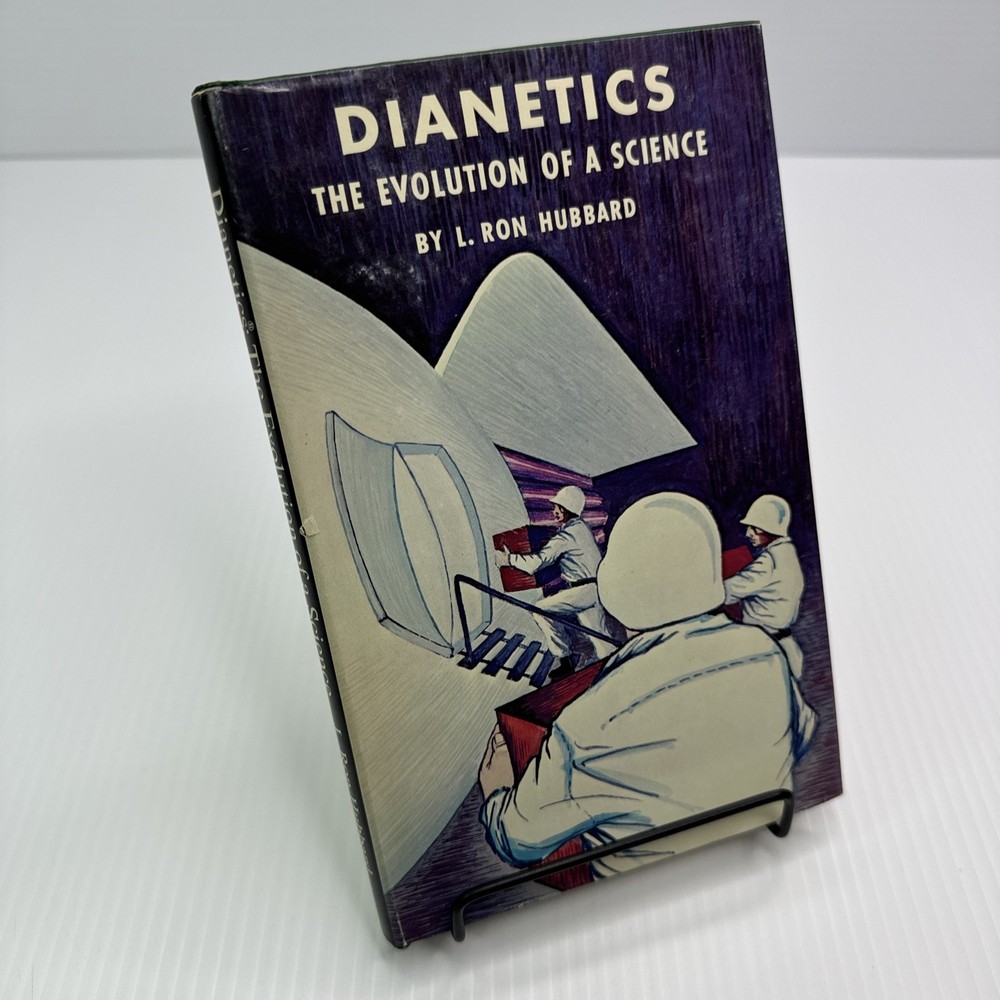 Dianetics the Evolution of a Science L Ron Hubbard 1979 HC Church of Scientology