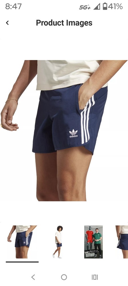 Adidas Originals Men's Adicolor Classics Sprinter  Shorts IB9952 Size X-large
