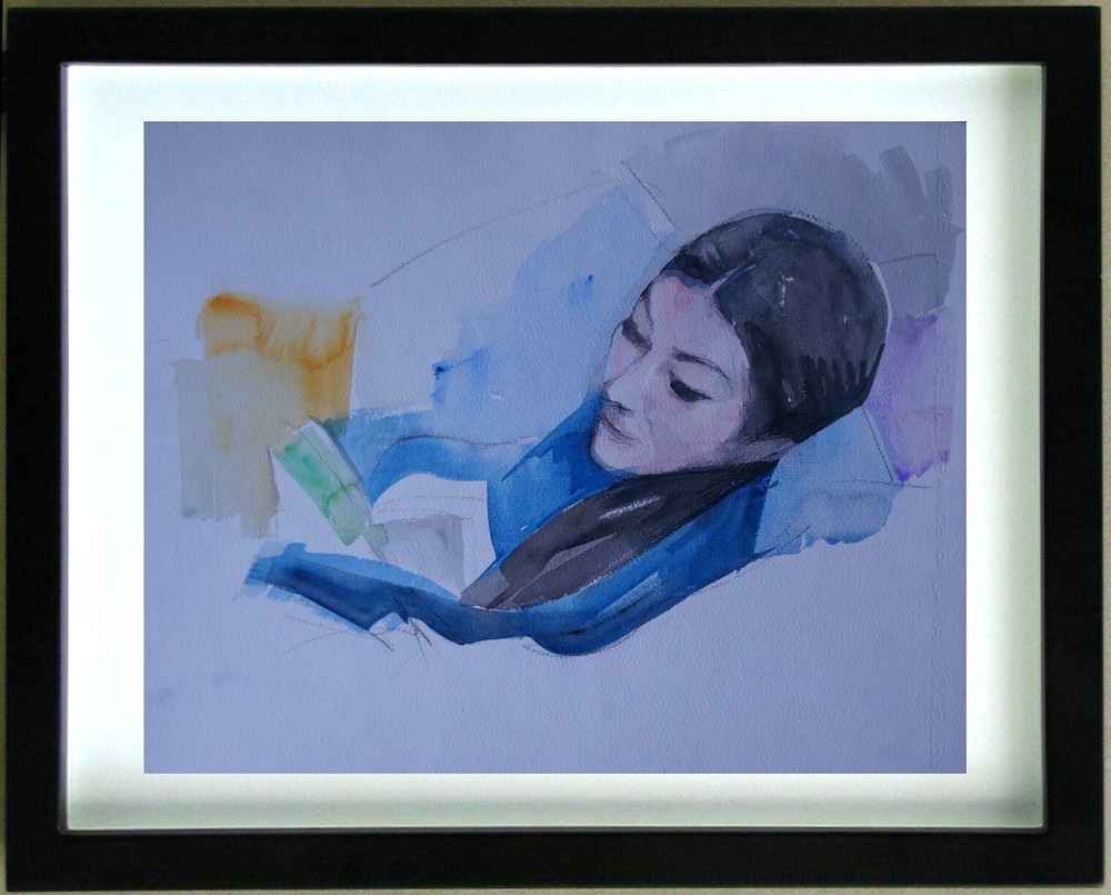 Maurice Colasson 1911-1992 Watercolor Study Original Artwork  