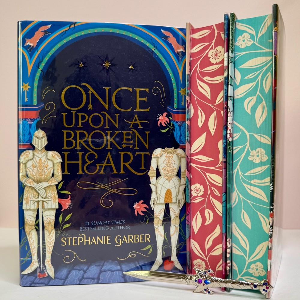 Goldsboro Once Upon a Broken Heart Trilogy by Stephanie Garber - SIGNED!