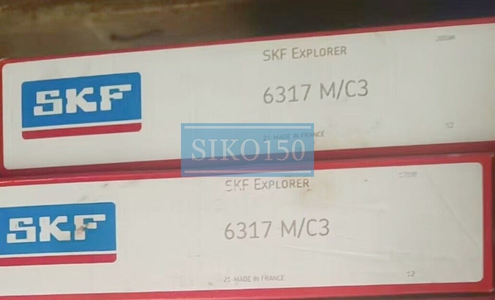1PC SKF 6317 M/C3 single row deep groove ball bearing #SK