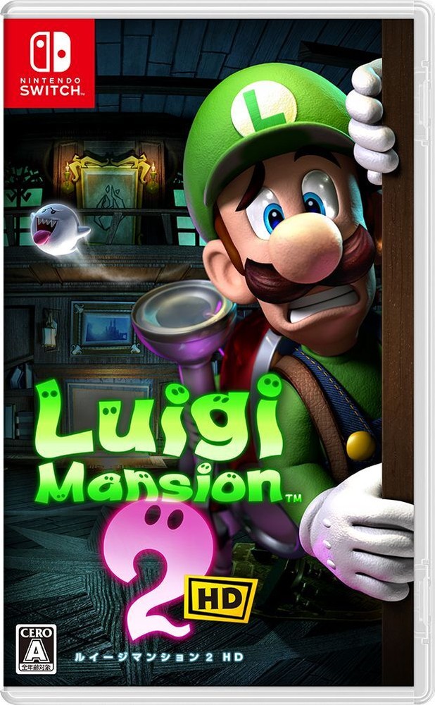 Unopened SW Luigi's Mansion 2 HD Nintendo Switch Nintendo Sealed Adventure JP