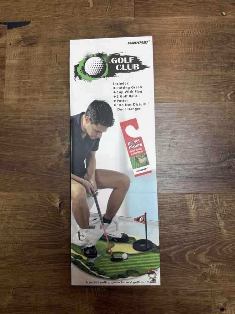 Golf Club Bathroom Toilet Putting Game Goodlysports