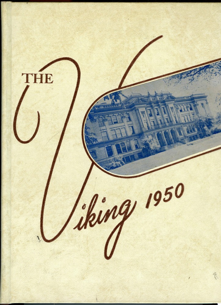 Original 1950 North High School Yearbook-Denver Colorado-The Viking