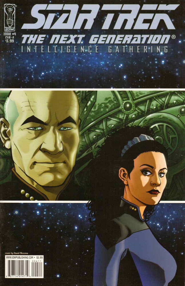 Star Trek: The Next Generation: Intelligence Gathering #4A VF/NM; IDW | we combi