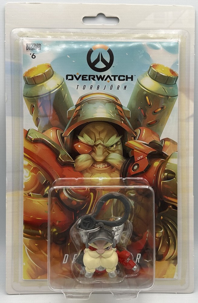 Overwatch #6 Torbjorn Destroyer Backpack Hanger W/Exclusive Collectible Comic