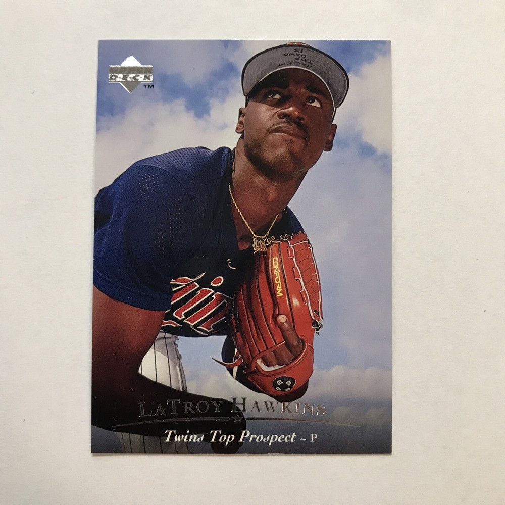 1994 Upper Deck Top Prospect LATROY HAWKINS Minnesota Twins #7