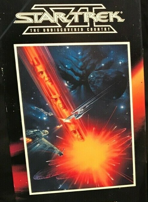Lot of 4 VHS Star Trek Movies Star Trek III, IV, V & VI